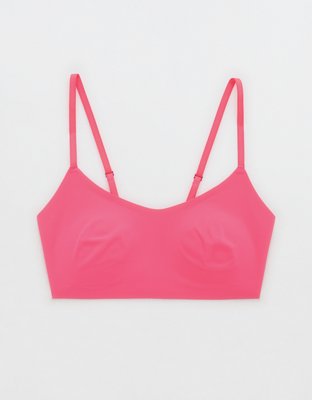 Aéropostale Seriously Soft Mesh Triangle Bra in Pink