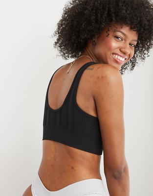 Aerie Seamless Cable Knit Padded Bralette