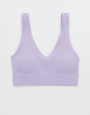 Superchill Bralette Seamless Escote V Bajo con Relleno