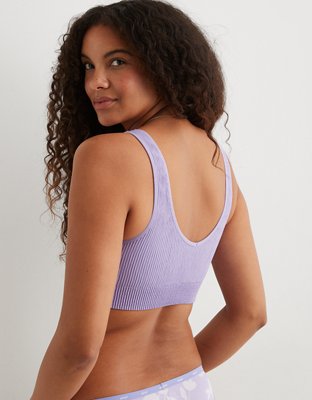 Superchill Bralette Seamless Escote V Bajo con Relleno