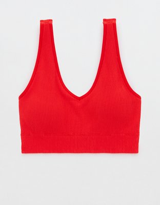 Superchill Seamless Padded Voop Bralette