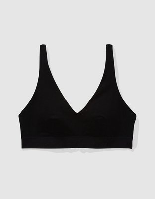 Superchill Cotton Padded Plunge Bralette