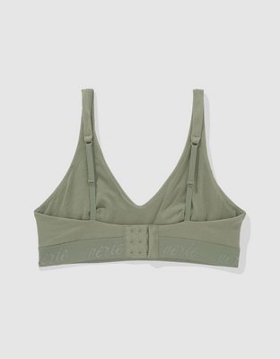 Superchill Cotton Padded Plunge Bralette