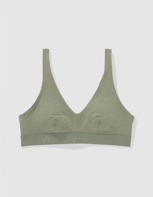 Superchill Cotton Padded Plunge Bralette