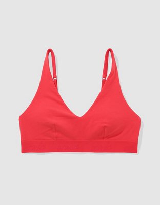 Superchill Cotton Padded Plunge Bralette
