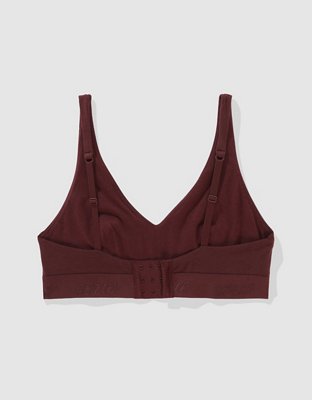 Superchill Cotton Padded Plunge Bralette