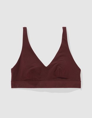 Superchill Cotton Padded Plunge Bralette