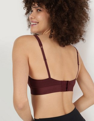 Superchill Cotton Padded Plunge Bralette