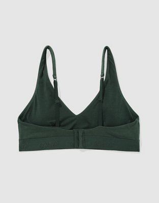 Superchill Cotton Padded Plunge Bralette