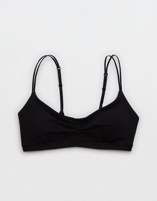 Superchill Cotton Ruched Bralette