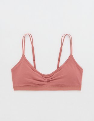 Superchill Cotton Ruched Bralette