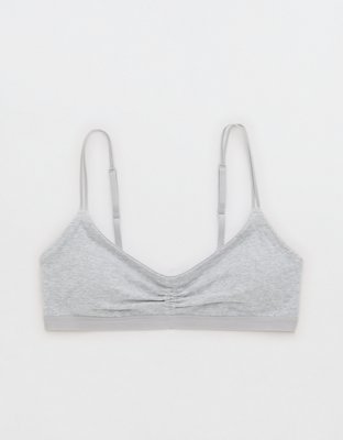 Superchill Cotton Ruched Bralette