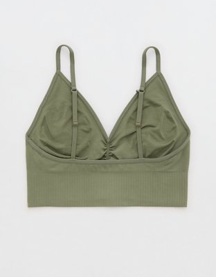 Superchill Seamless Mix Ruched Bralette