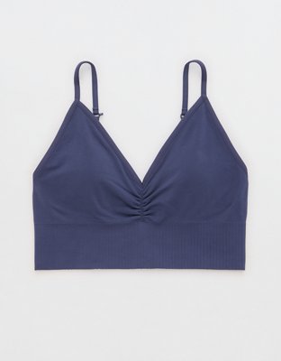 Superchill Seamless Mix Ruched Bralette