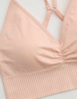 Superchill Seamless Mix Ruched Bralette