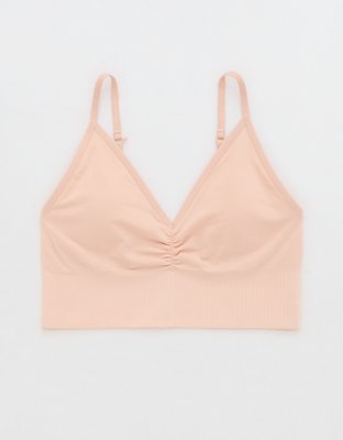 Superchill Seamless Mix Ruched Bralette