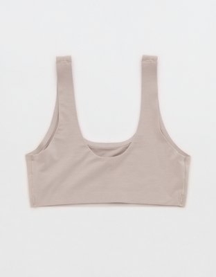 SMOOTHEZ Cotton Blend Scoop Bralette