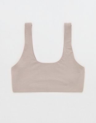 SMOOTHEZ Cotton Blend Scoop Bralette
