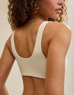 SMOOTHEZ Everyday Jacquard Scoop Bralette