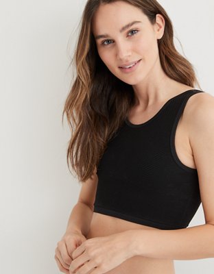 aerie real free mesh tank bralette