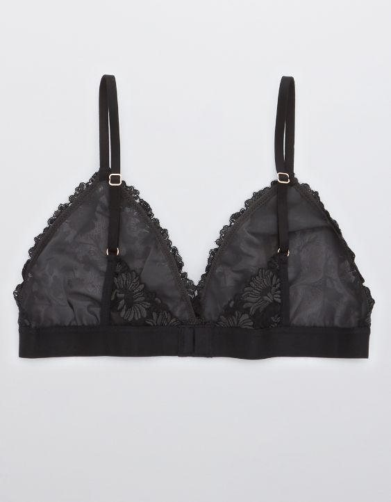 Aerie Embroidered Triangle Bralette