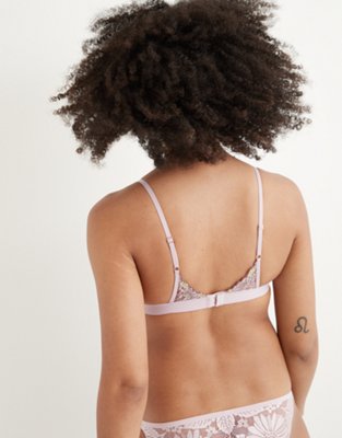 Aerie Embroidered Triangle Bralette