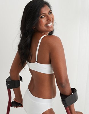 Aerie Ribbed Keyhole Bralette