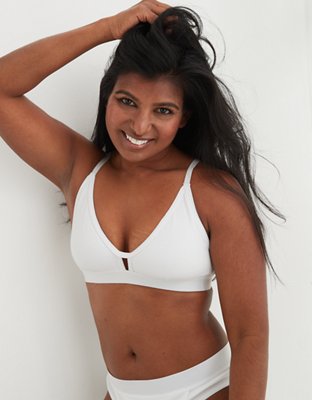Aerie Ribbed Keyhole Bralette