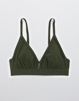 Aerie Ribbed Keyhole Bralette