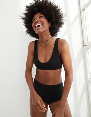 Aerie Cotton Scoop Bralette