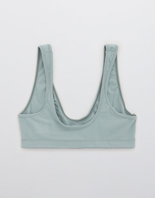 aerie cotton scoop bralette