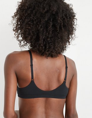 Aerie Modal Ribbed Triangle Bralette