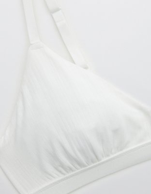 Aerie Modal Ribbed Triangle Bralette