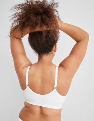 Aerie Modal Ribbed Triangle Bralette