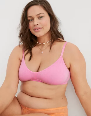 Aerie Modal Ribbed Triangle Bralette