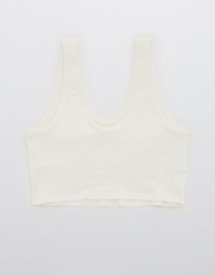 Aerie Chilly Pointelle Longline Bralette