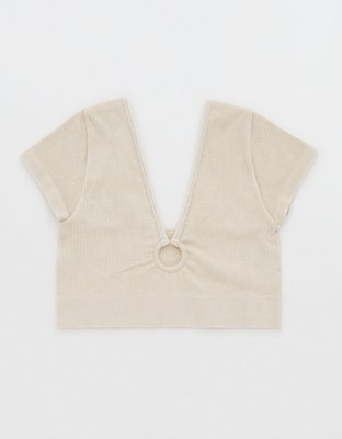 Aerie Seamless Crop Top Bralette