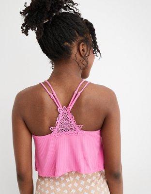 Aerie Ribbed Crop Top Bralette