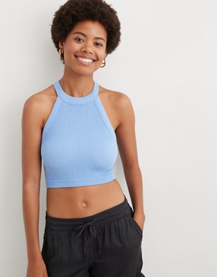 Superchill Seamless High Neck Bra Top