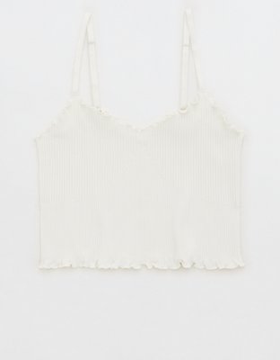 Aerie Seamless Rib Corset Bra Top