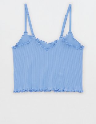 Aerie Seamless Rib Corset Bra Top