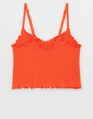 Aerie Seamless Rib Corset Bra Top