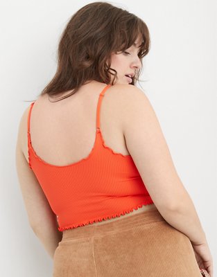 Aerie Seamless Rib Corset Bra Top