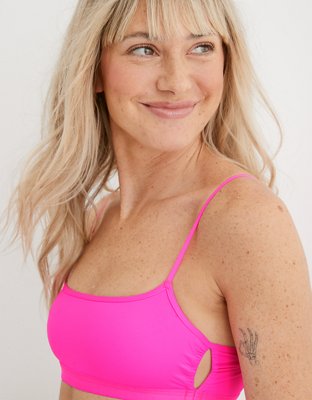 Aerie Microfiber Cut Out Bralette