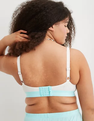 SMOOTHEZ Mesh Plunge Bralette