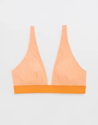 SMOOTHEZ Mesh Plunge Bralette
