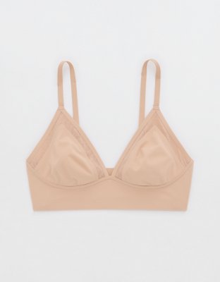 Cotton:On seamless triangle padded bralette in white