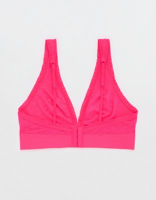 SMOOTHEZ Lace Plunge Bralette