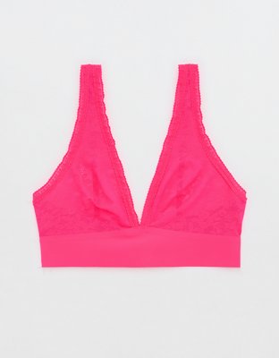 SMOOTHEZ Lace Plunge Bralette