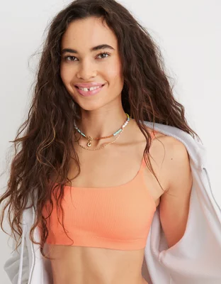 Aerie Seamless Skinny Scoop Bralette